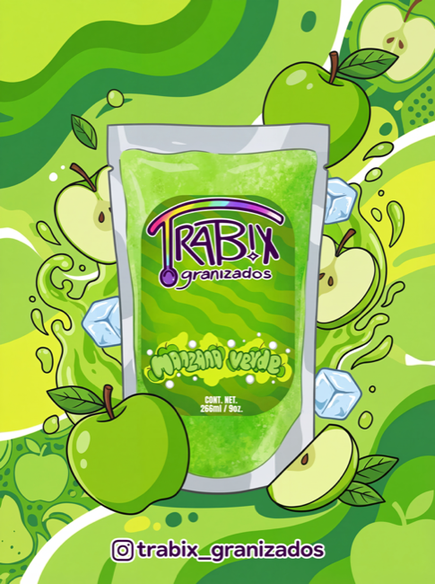 Granizado Manzana Verde