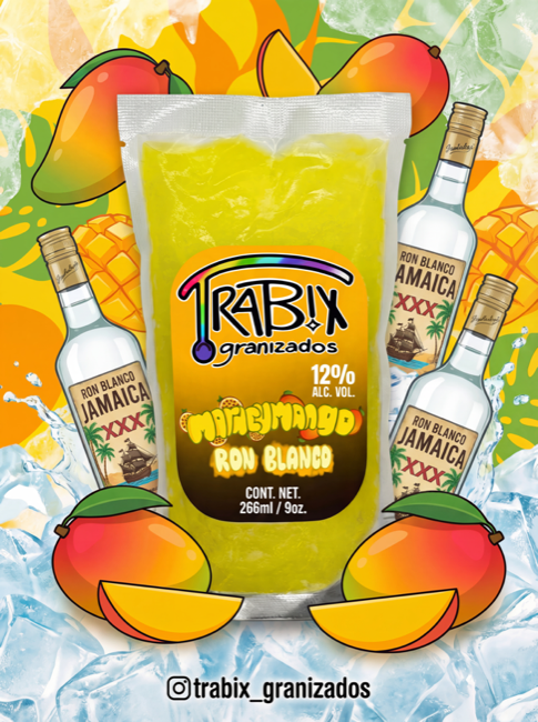 Granizado Mango Maracuya Ron Blanco